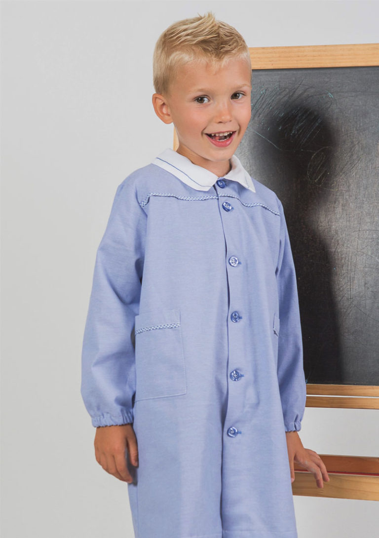 Grembiule Asilo Bianco YES DO KIDS – Taglie 3/7 Anni